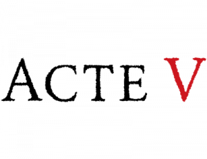 Acte V Logo